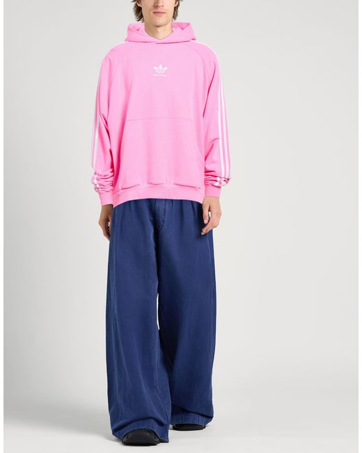 BALENCIAGA X ADIDAS Pink Sweatshirt for men