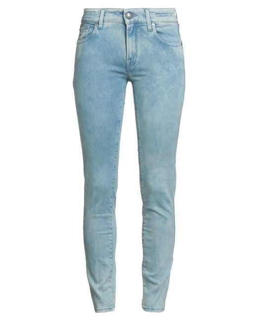 Jacob Cohen Blue Jeans Cotton, Polyester, Elastane