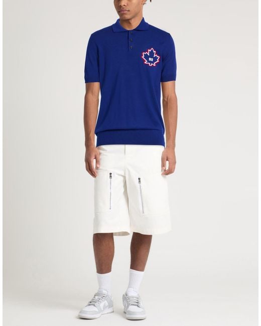 Pullover DSquared² de hombre de color Blue