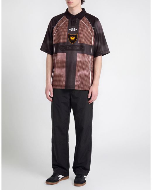 Polo Umbro de hombre de color Brown