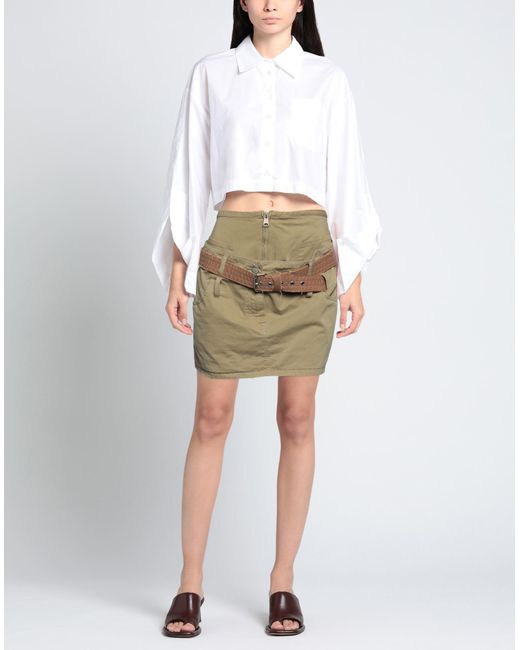 DIESEL Natural Mini Skirt
