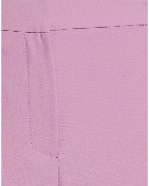 Kaos Purple Pants Polyester, Elastane