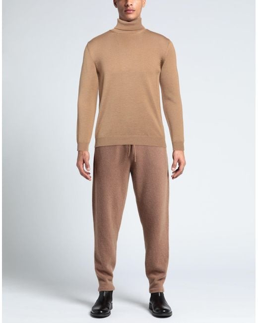 Roberto Collina Natural Turtleneck for men
