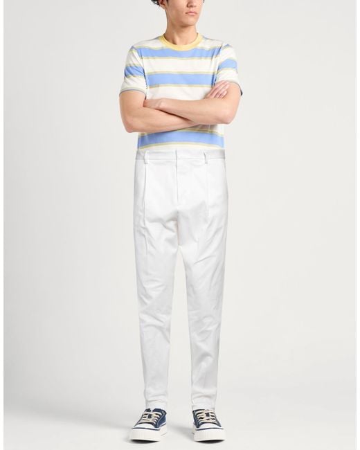 DSquared² White Pants for men