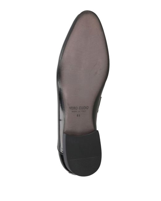 F.LLI CESETTI Black Loafer for men