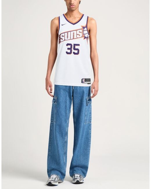 Nike White Tank Top Polyester for men