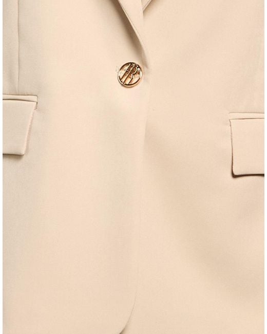 Fracomina Natural Blazer Polyester, Elastane
