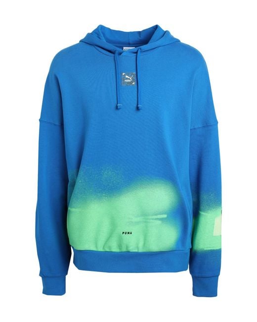 Sudadera PUMA de Polar de color Azul para hombre | Lyst