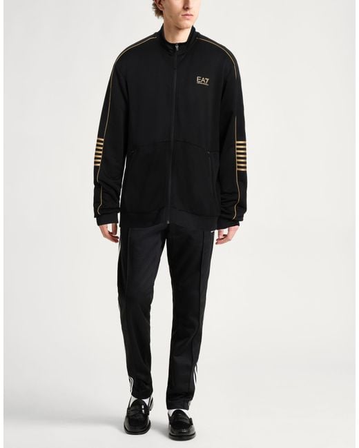 EA7 Black Sweatshirt for men