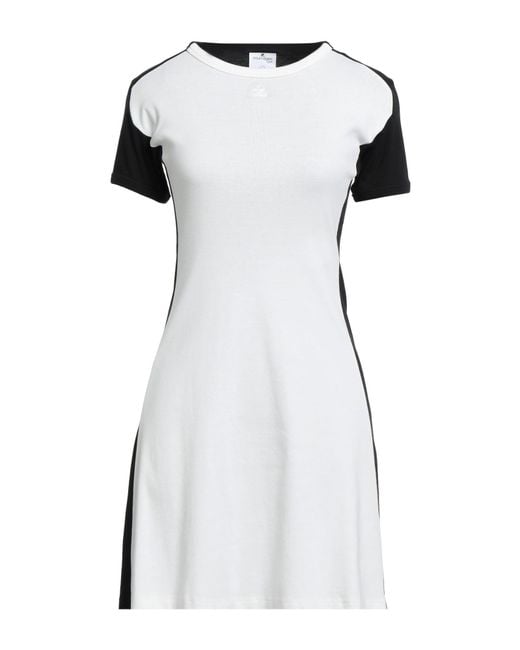 Courreges White Mini Dress