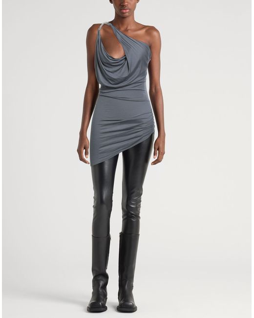 Rick Owens Blue Top Viscose, Polyamide, Elastane