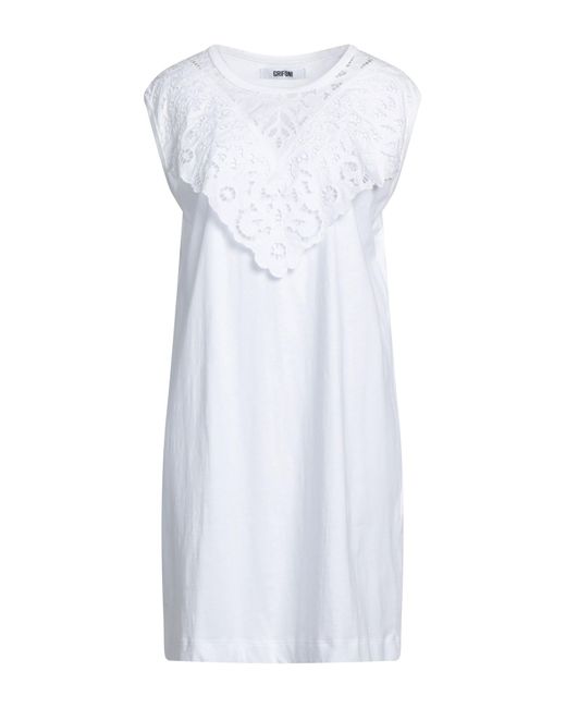 Grifoni White Mini Dress
