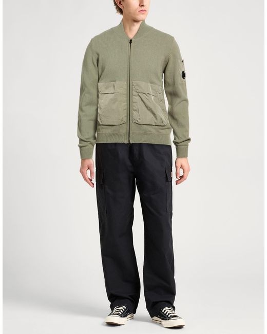 C P Company Green Cardigans for men