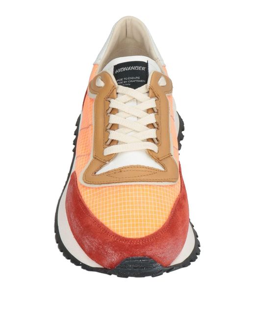 HIDNANDER Pink Trainers for men