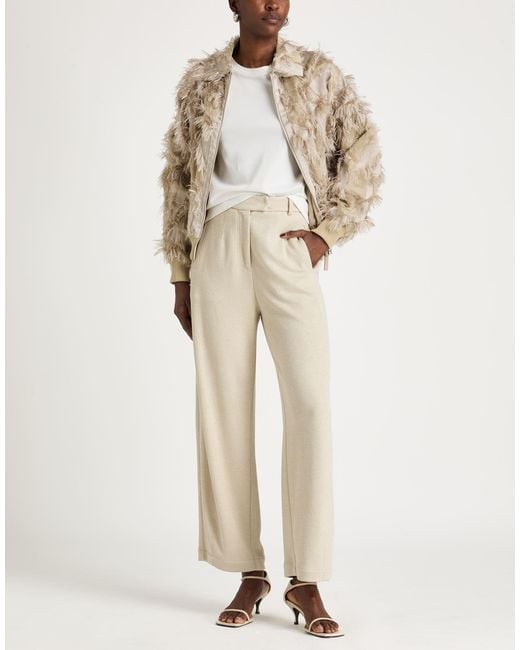 Brunello Cucinelli Natural Jacket Polyester, Cotton, Silk