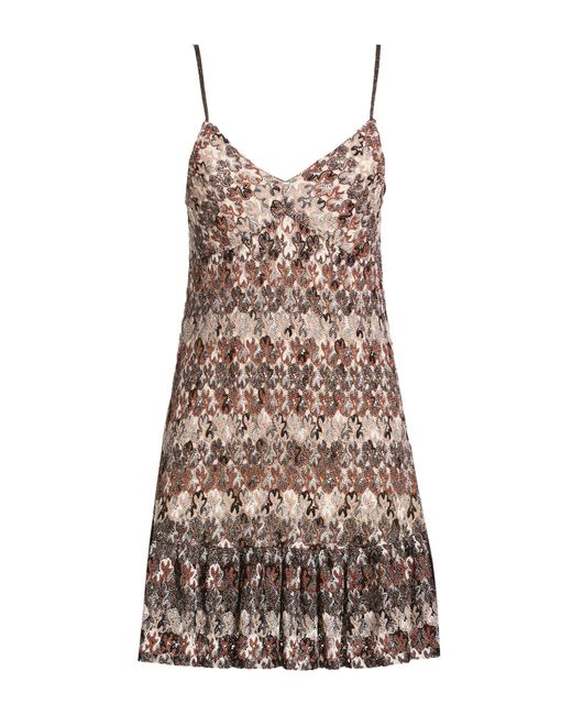 Missoni Brown Mini Dress