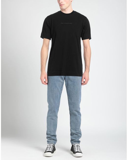 Gazzarrini Black T-shirt for men