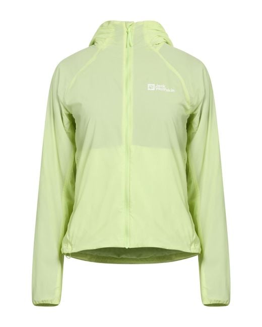 Jack Wolfskin Green Jacket Recycled Polyamide, Elastane