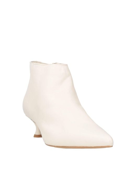 Joy Wendel Natural Ankle Boots