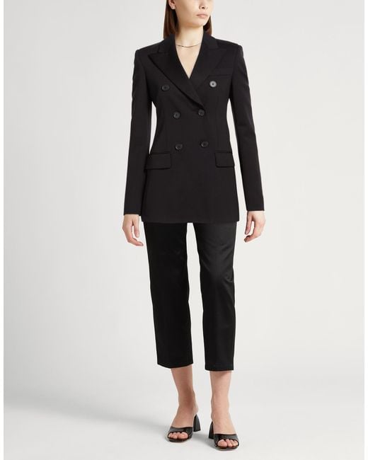 Sportmax Black Blazer Polyamide, Elastane