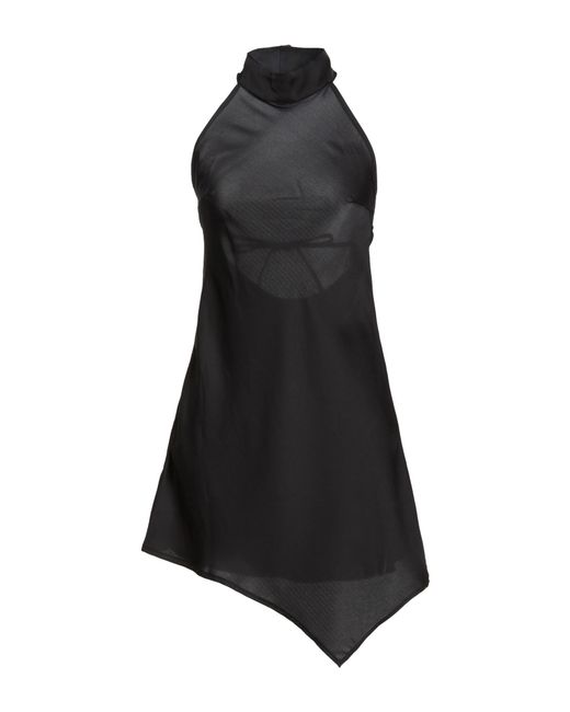Jaycì Black Mini Dress Polyester, Elastane