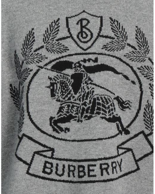 Burberry Gray Jumper for men