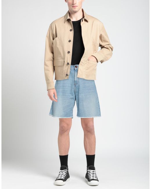Vision Of Super Blue Denim Shorts for men
