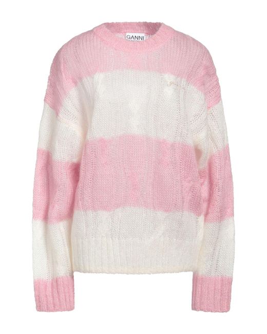 Ganni Pink Pullover