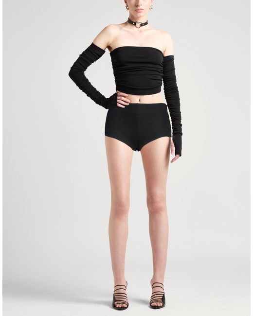 Entire studios Black Shorts & Bermuda Shorts