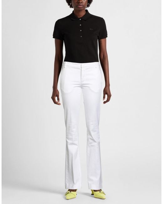 Dondup White Jeans