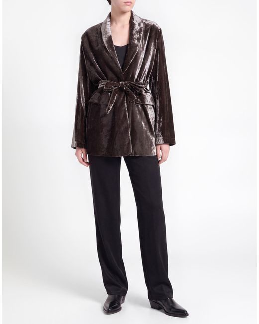 Blazer di Alpha Studio in Black