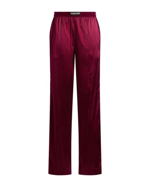 Tom Ford Red Trouser