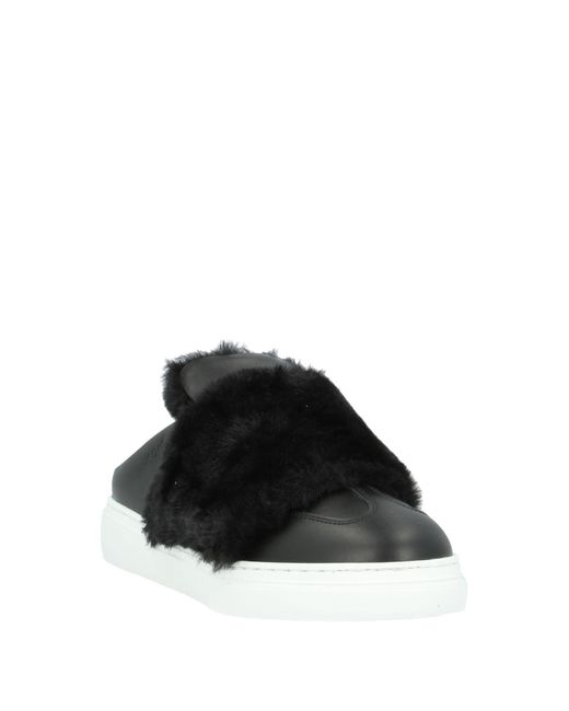 Hogan Black Mules & Clogs