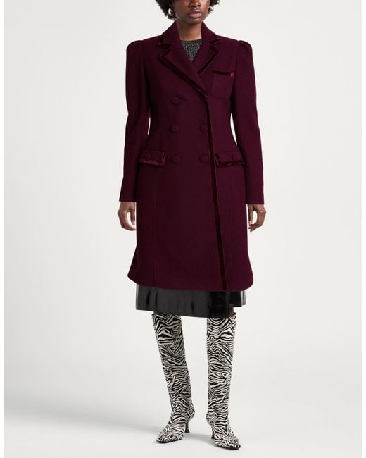 Cristinaeffe Purple Coat