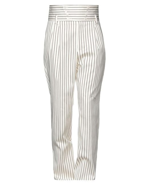 Dolce & Gabbana White Trouser for men