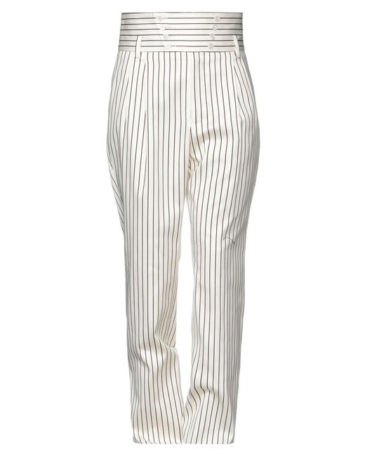 Dolce & Gabbana White Trouser for men