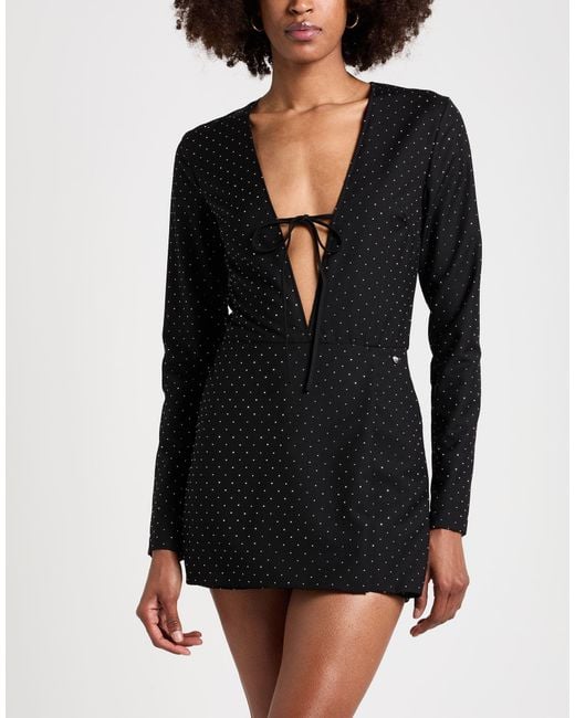Chiara Ferragni Black Playsuit