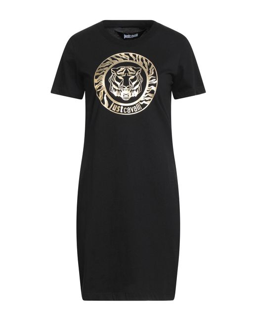Just Cavalli Black Mini Dresses