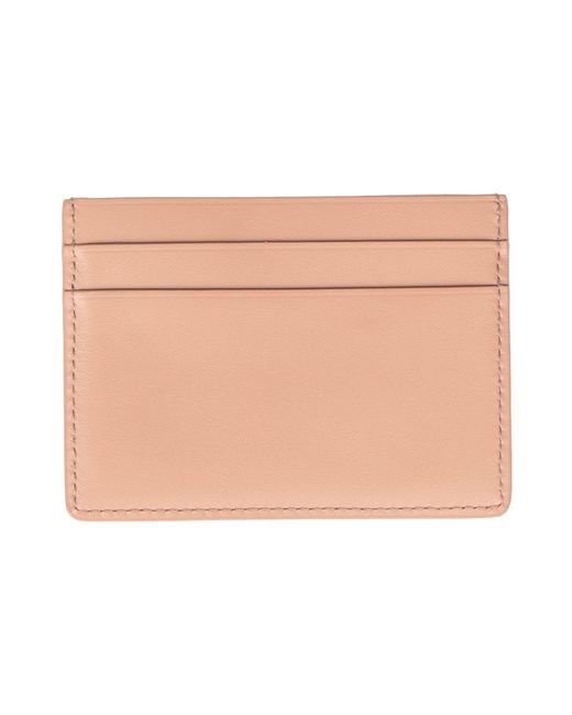 Jil Sander Natural Cardholder Leather