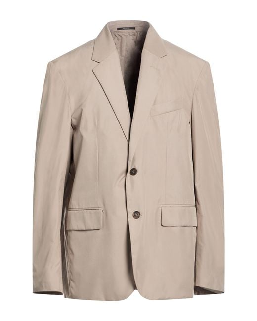 Dunhill Natural Taupe Blazer Polyester for men