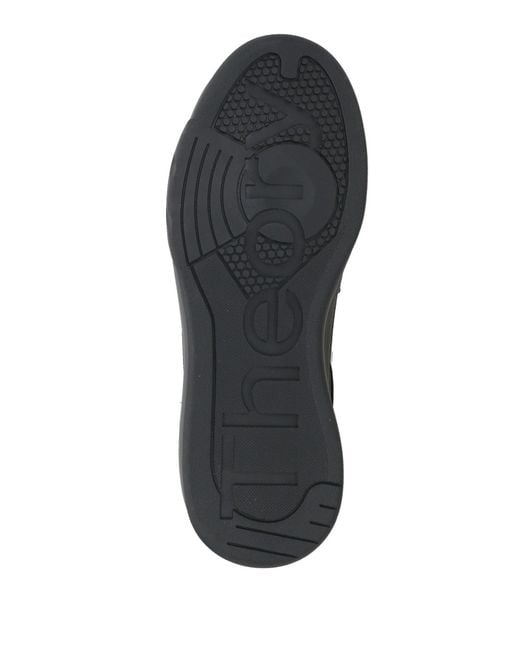 THEORY PROJECT Black Sneakers for men