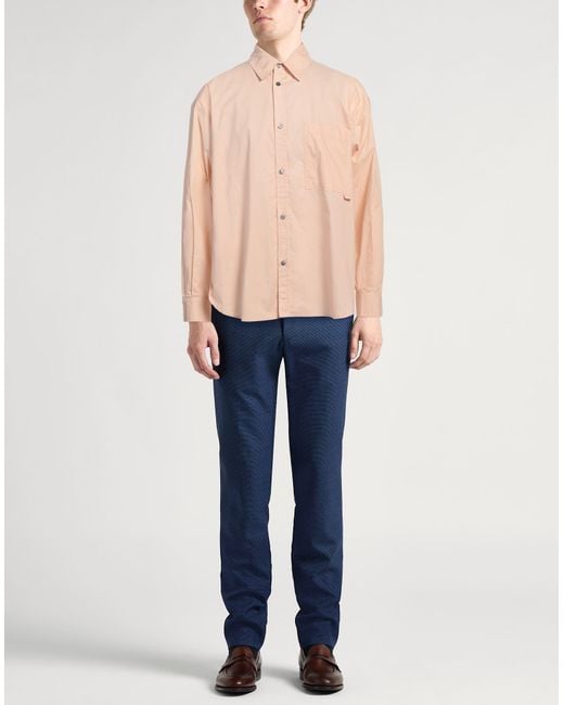 Roberto Collina Pink Blush Shirt Cotton for men