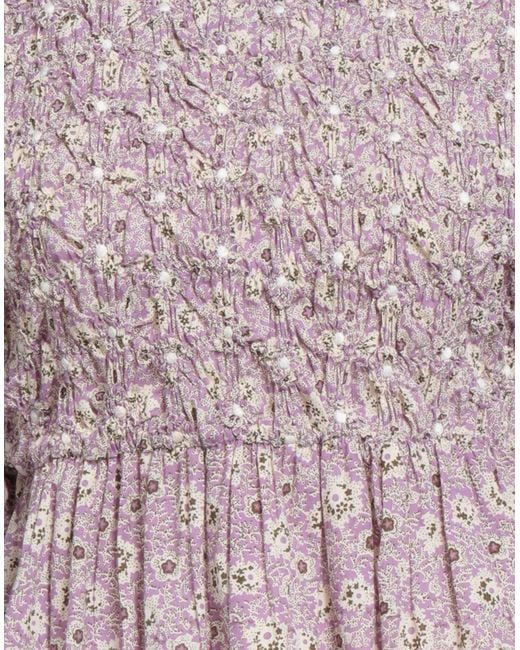 Sea Pink Top Cotton, Polyester, Elastane