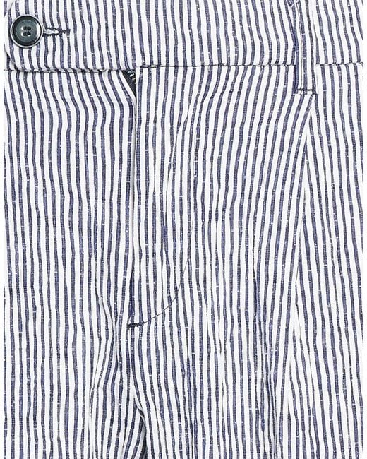 C+ Plus Gray Pants Cotton, Elastane for men