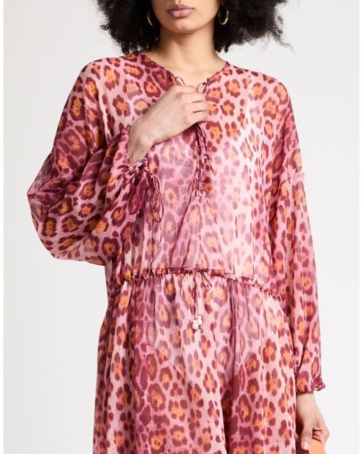 La Perla Red Mini Dress Polyester