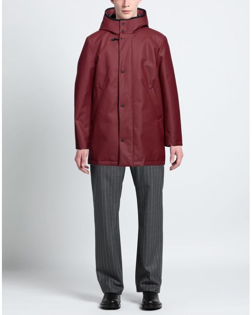 Fay Red Coat for men