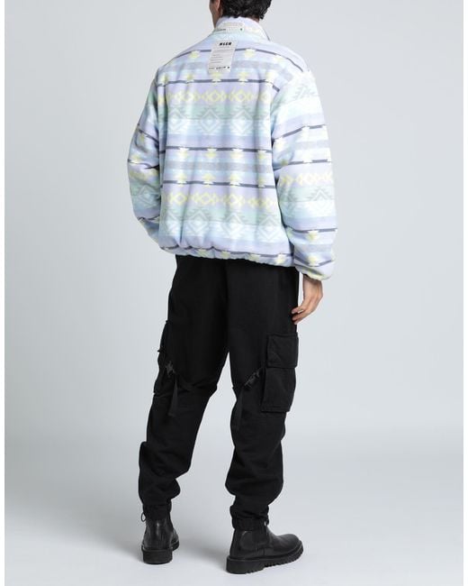 MSGM Blue Jacket for men