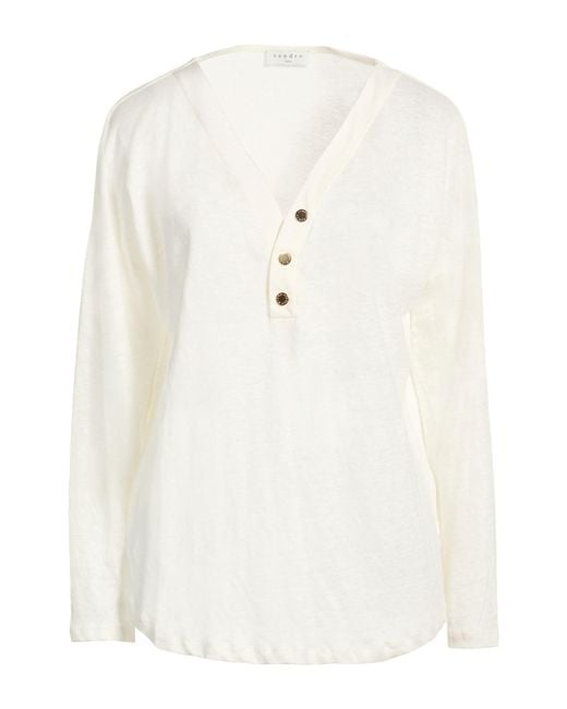 Sandro White Jumper