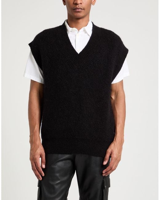 A PAPER KID Black Jumper for men