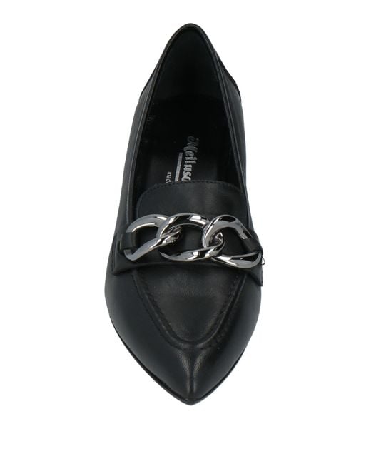 Melluso Black Loafers